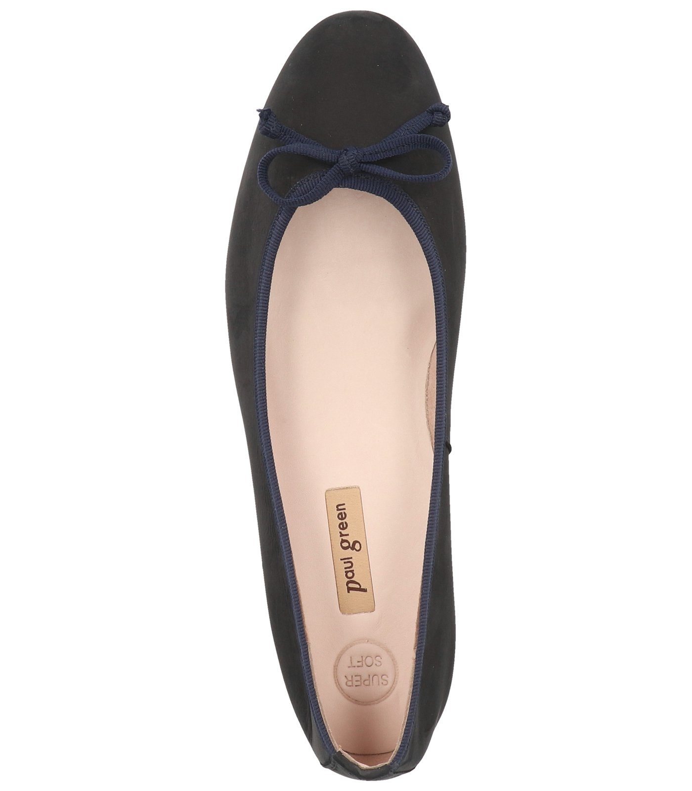 Paul Green Ballerinas Samt Ballerina Blau