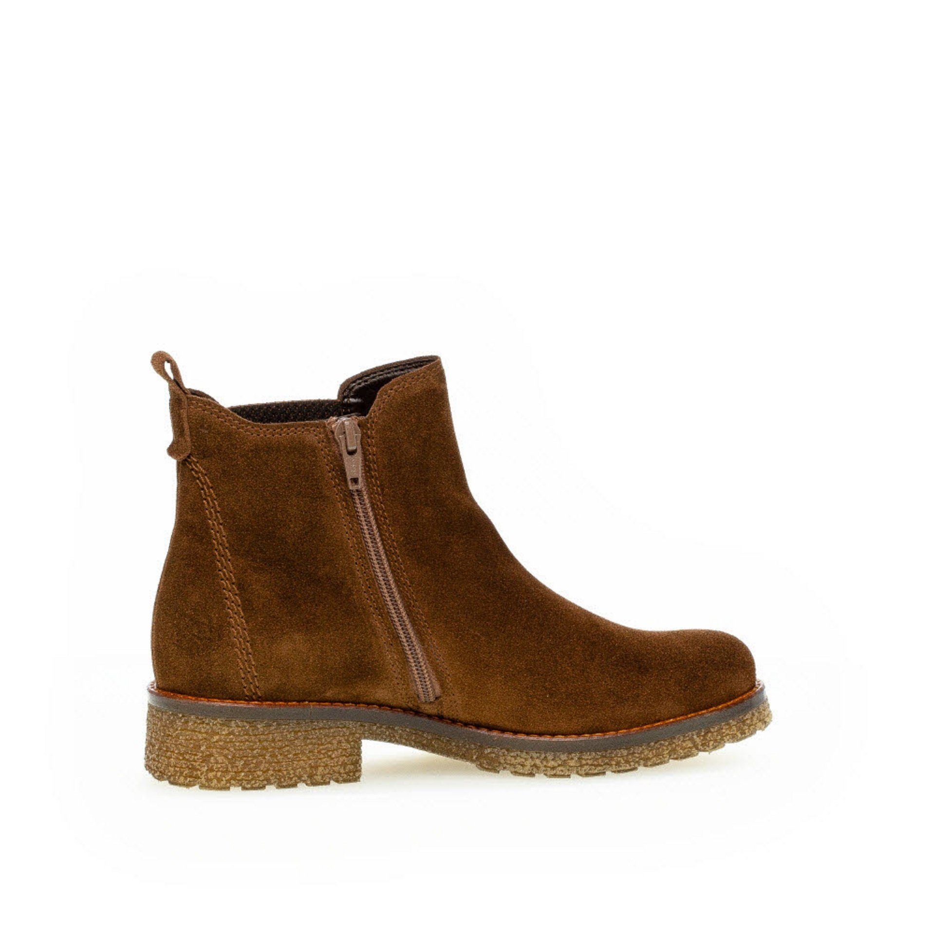 Chelseaboots Boots Veloursleder Veloursleder (Micro) whisky Chelsea Rhodos Gabor uni