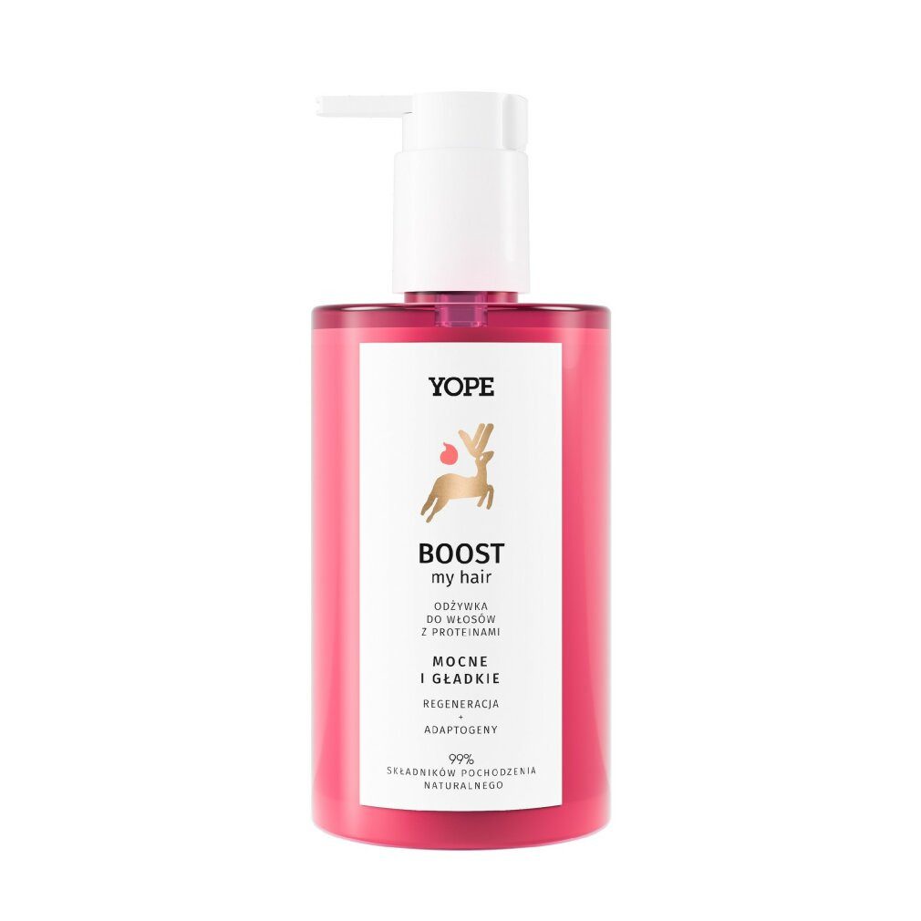 YOPE Haarshampoo Boost My Hair regenerierende Haarspülung mit Proteinen