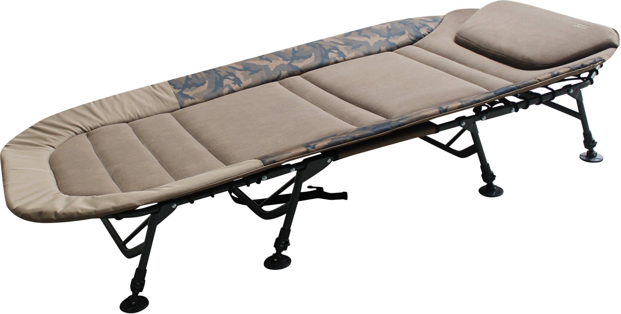 MK Angelsport Angelliege Angelliege 8-Bein Fort Knox X-Flat Camo kompakt