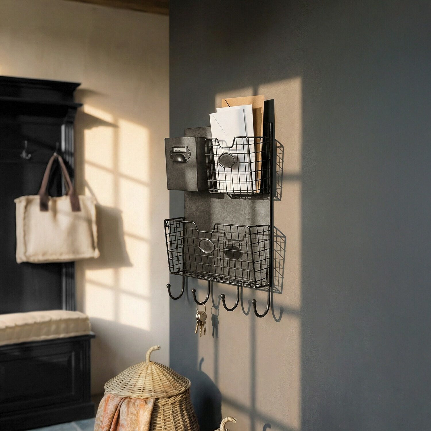 Mirabeau Organizer Organizer Zentros antikschwarz