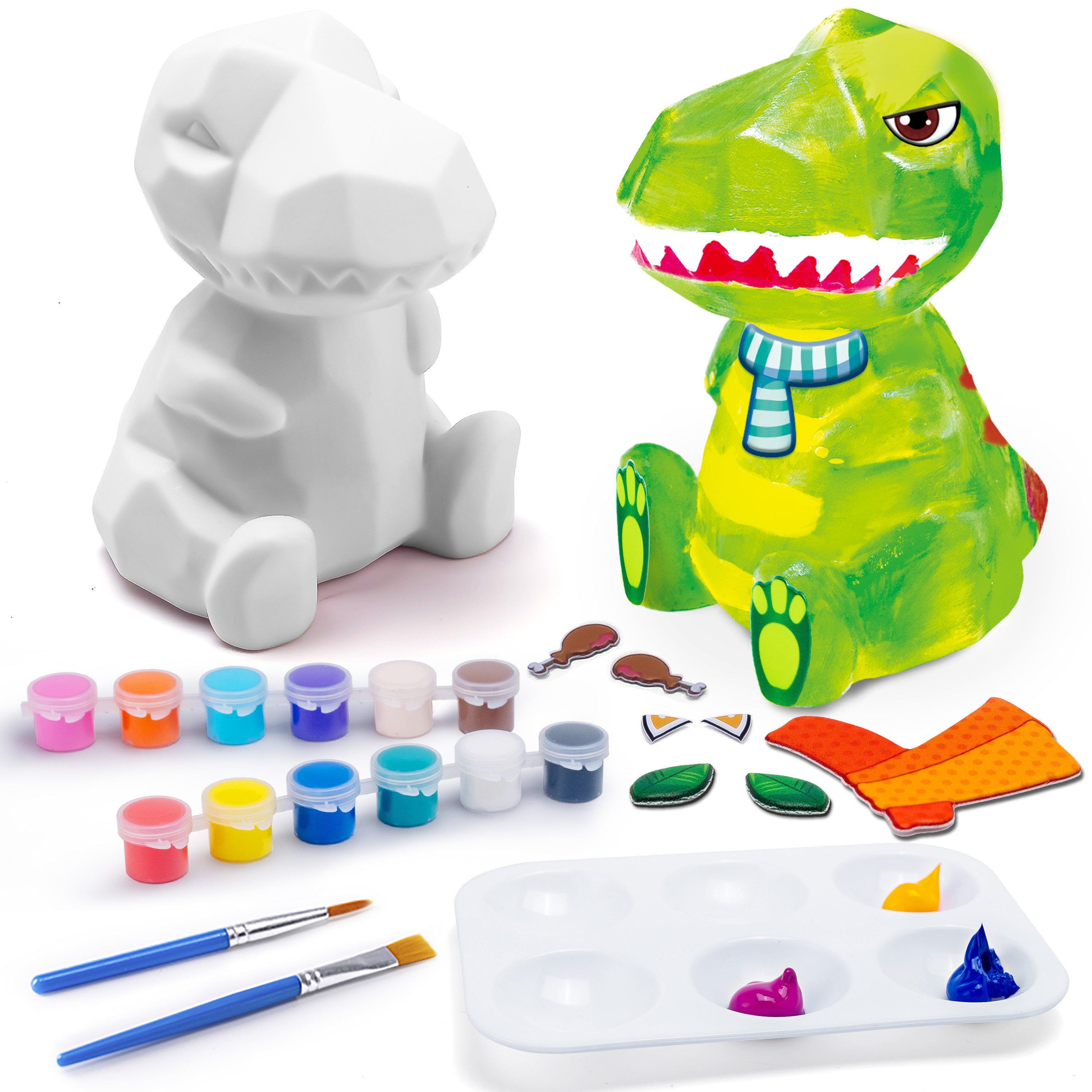 Klever Kits Bastelscheren Klever Kits Dinosaurier Lampe Bastelset Kinder ab 6+ jahre