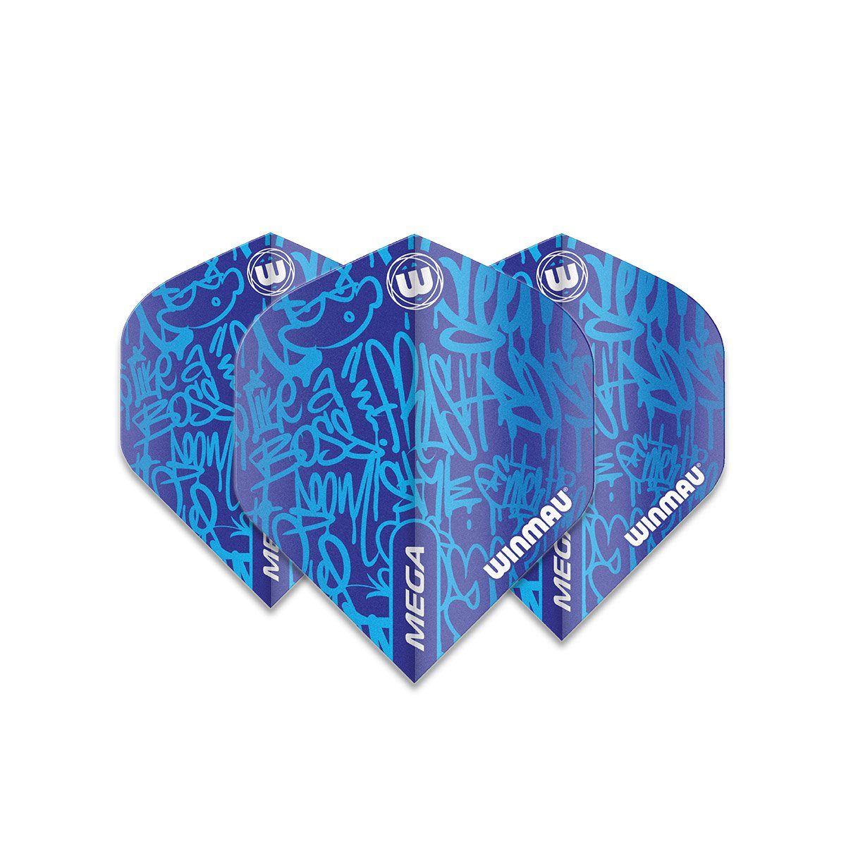 Dart-Flights Flights Winmau Mega Standard Blue - 6900.240
