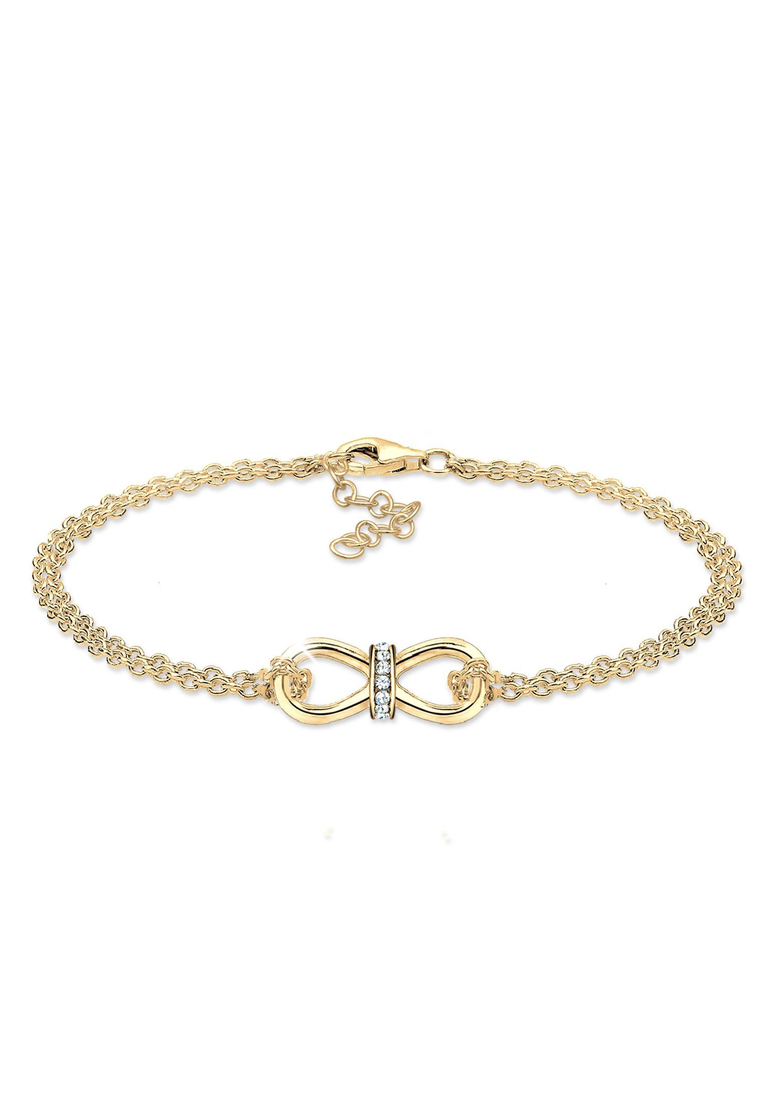 Elli Armband Infinity Endlos Kristalle 925 günstig online kaufen