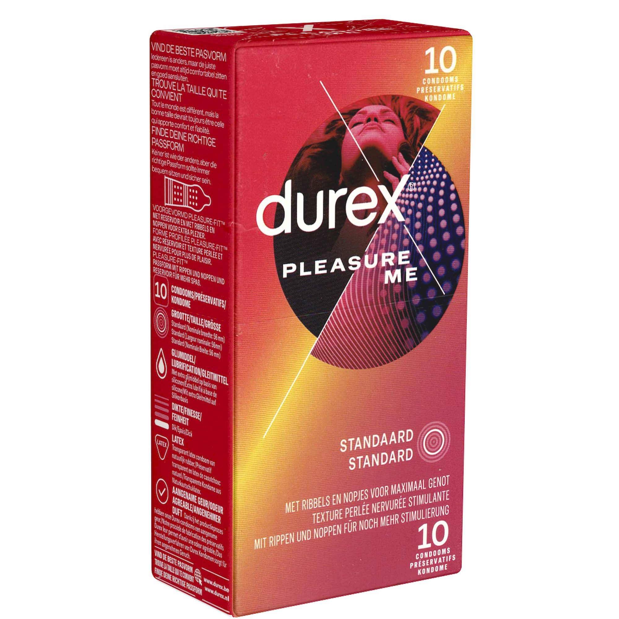 durex Kondome Durex Single: Pleasure Me, 10 Kondome
