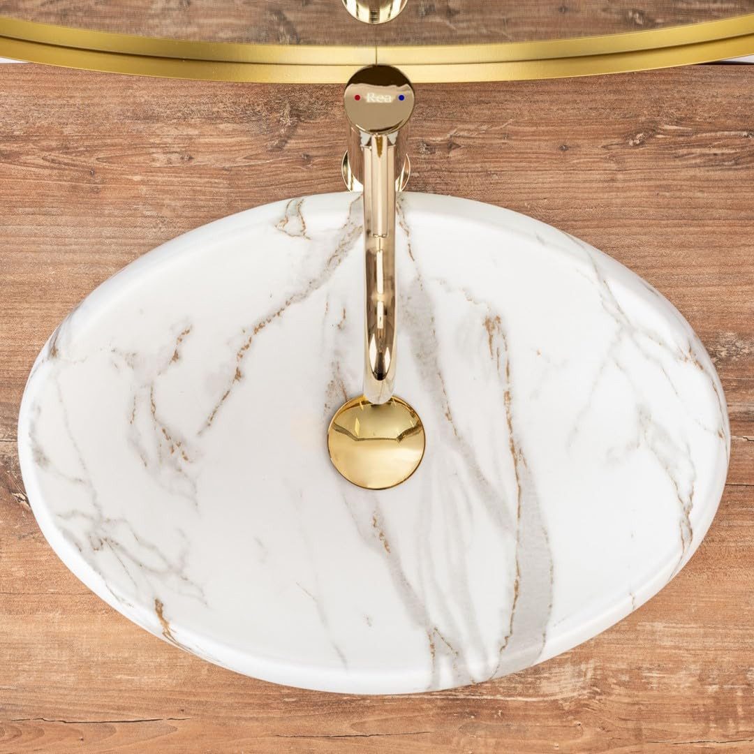 GTM Design Aufsatzwaschbecken LINDA Modern Waschbeckenm günstig online kaufen