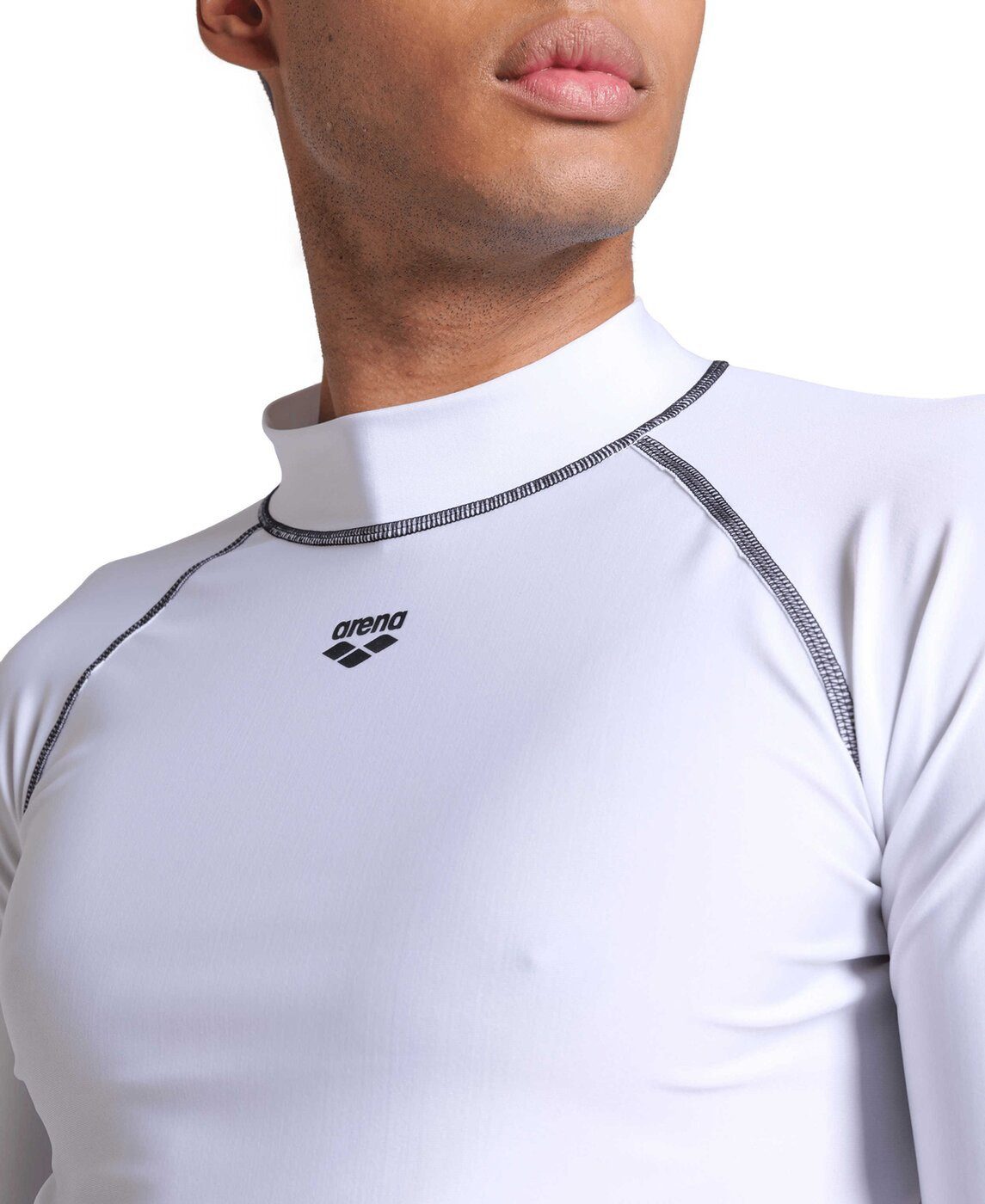 Arena Funktionsshirt MEN\'S ARENA RASH VEST L/S GRAPHIC TRANSPARENT