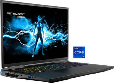 Medion® ERAZER Beast X40 Gaming-Notebook (43,2 cm/17 Zoll, Intel Core i9 14900HX, GeForce RTX 4090, 1000 GB SSD)