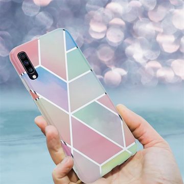 Cadorabo Handyhülle Samsung Galaxy A70 / A70s Samsung Galaxy A70 / A70s, Flexible TPU Silikon Handy Schutzhülle - Hülle - ultra slim