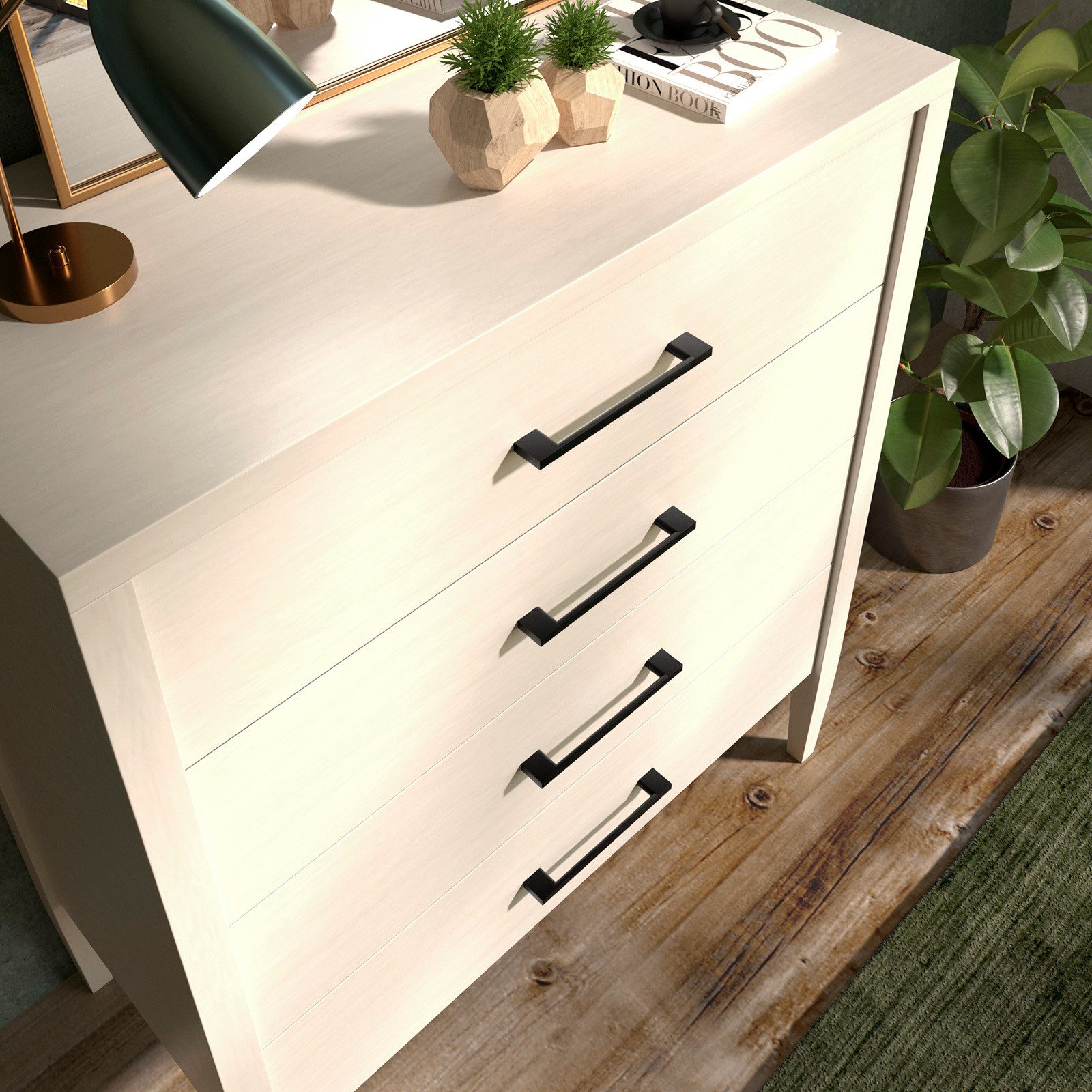 SO-TECH® Möbelgriff Bügelgriff Blackline XII schwarz matt - inkl. Schrauben (1-St), Schubladengriff Schrankgriff Bohrlochabstand (BA) 96 mm