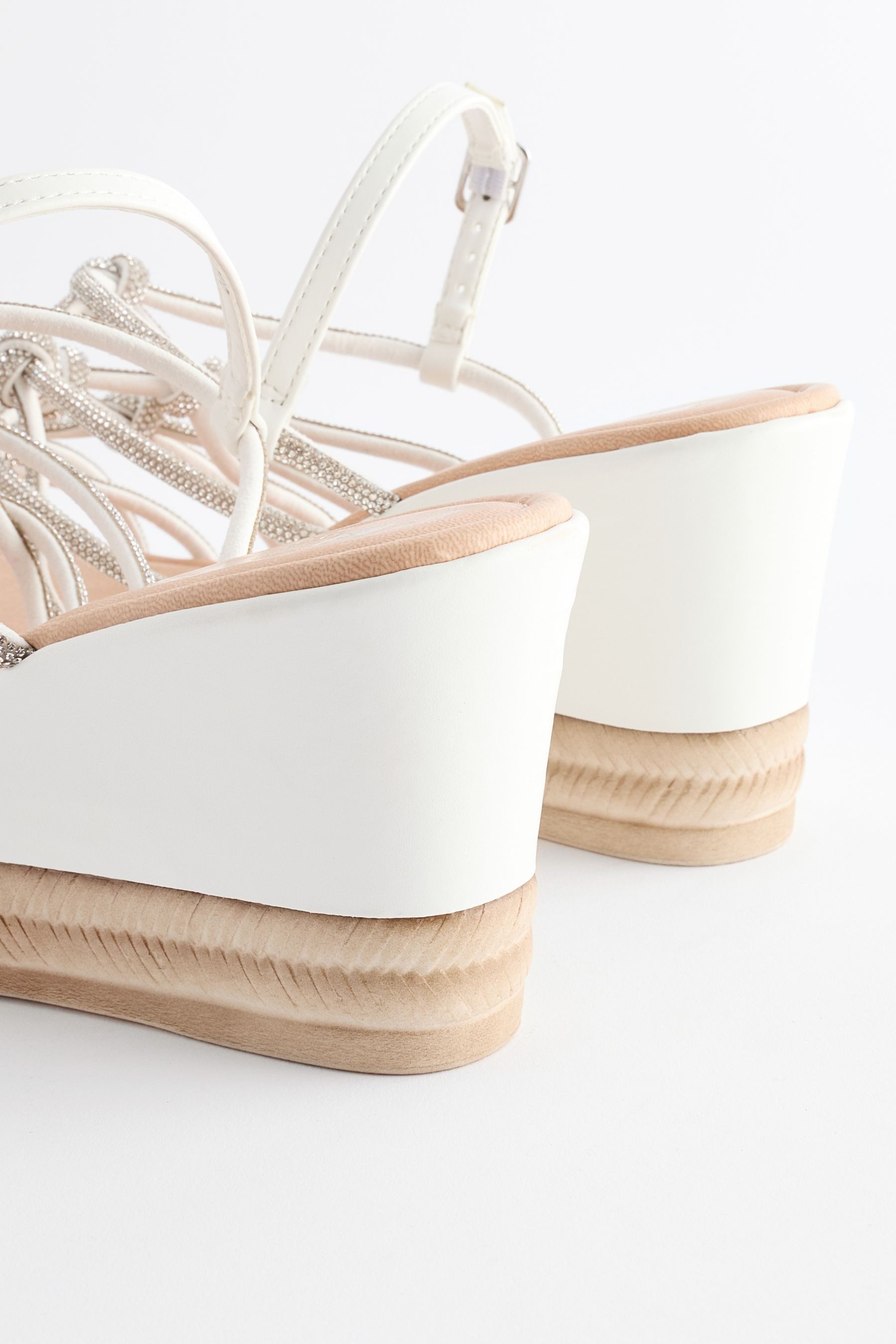 Next Forever Comfort® Keilabsatzsandaletten mit Schmuck Keilsandalette (1-tlg)