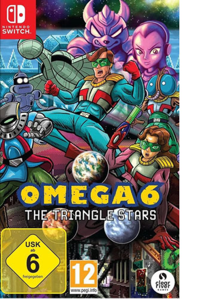OMEGA 6 - The Triangel Stars Switch Nintendo Switch