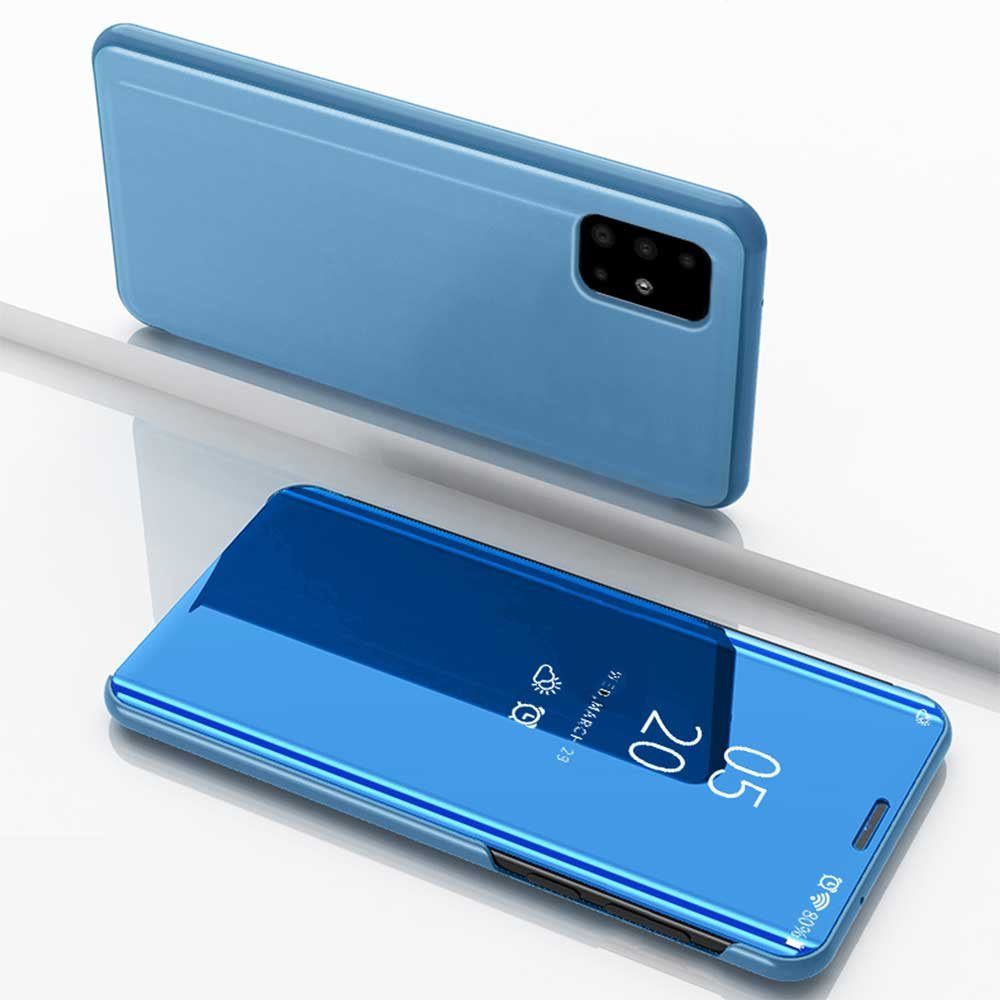 FITSU Handyhülle Handytasche für Samsung Galaxy Hülle Flipcase Spiegel Handyhülle, Hülle für A55, A35, A25, A15, A05s, A54, A53, A52, A51, A17, A37, A57