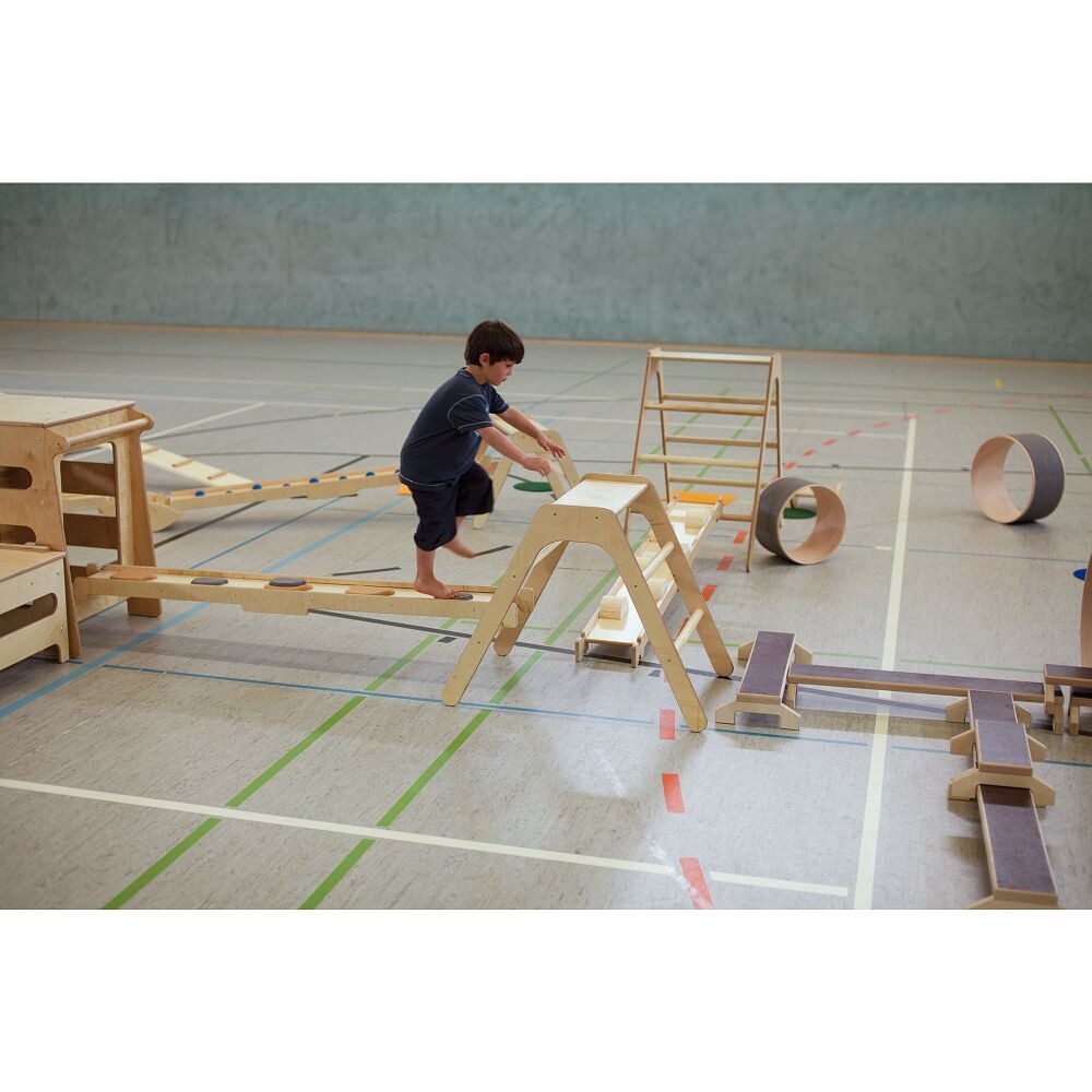 Sport-Thieme Indoor-Rutsche Trapezbock-Set Original Plus, Komplett-Set: 3 Größen für mehr Variationen beim Aufbau