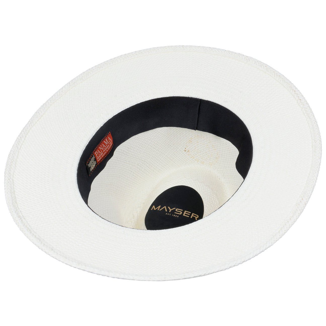 Mayser Sonnenhut (1-St) Panamastroh mit Ripsband, Made in the EU
