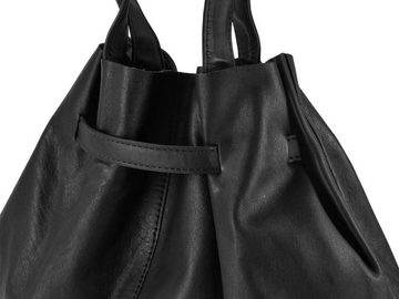 Greenburry Shopper "Eva" Beuteltasche Leder 37x32cm, Beuteltasche, mit kleiner Bag in Bag Tasche