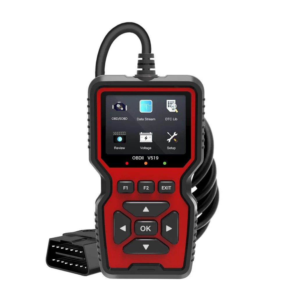 Athlix OBD2-Diagnosegerät OBD2-Diagnosegerät OBD2 Diagnosegerät Auto Diagnosewerkzeug, Universal KFZ, kompatibel dank Betriebsspannungsbereich von 9–16 V
