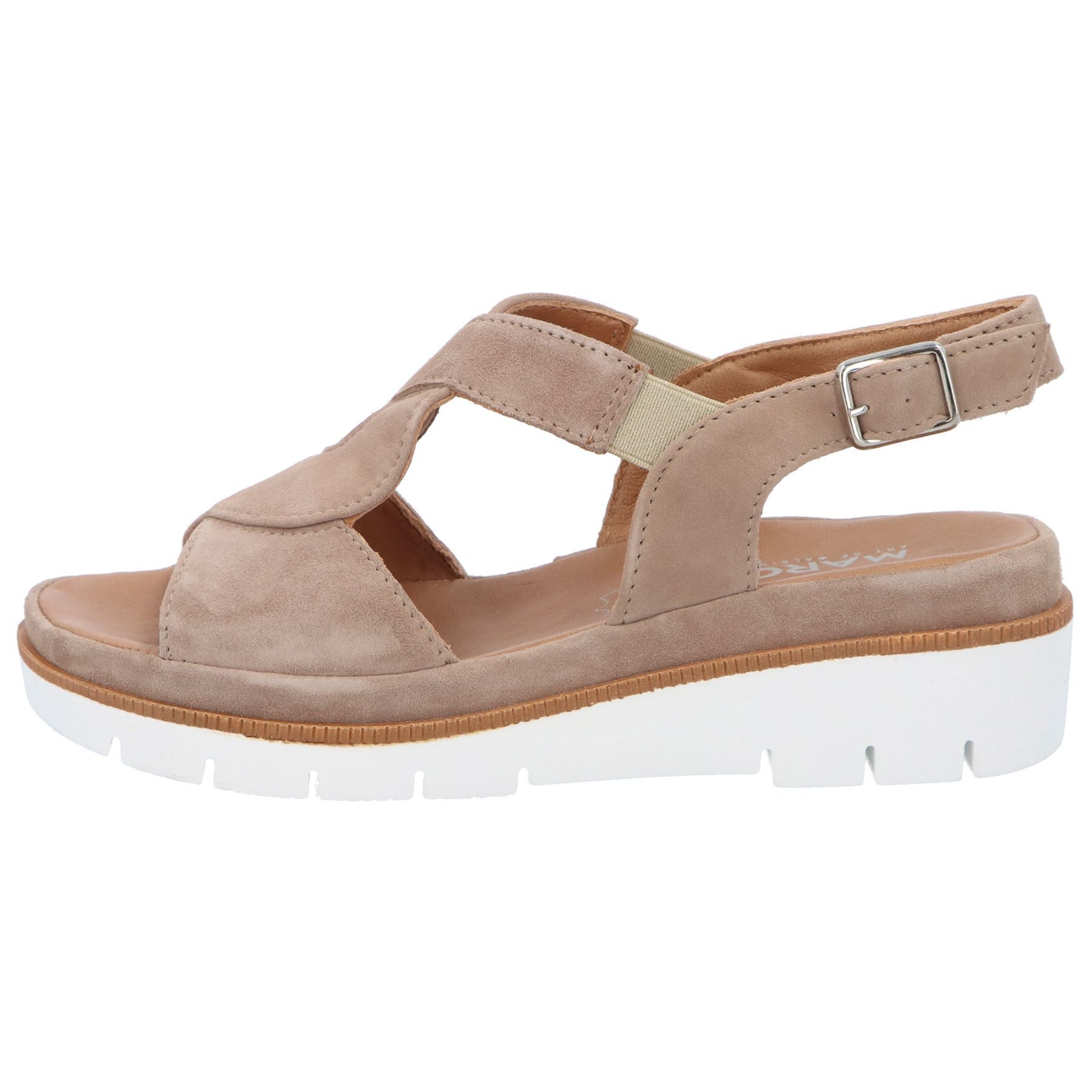 MARC Shoes MARC weiblich casual Rosa Sandale Leder Riemchensandale