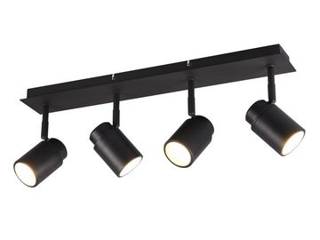 meineWunschleuchte LED Deckenstrahler, Dimmfunktion, LED wechselbar, Warmweiß, Badezimmer-Lampe für Gäste WC & Bad-lampe, Decken-Leuchte, B: 52cm