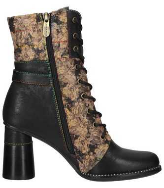 LAURA VITA Stiefelette Leder/Textil Schnürstiefelette