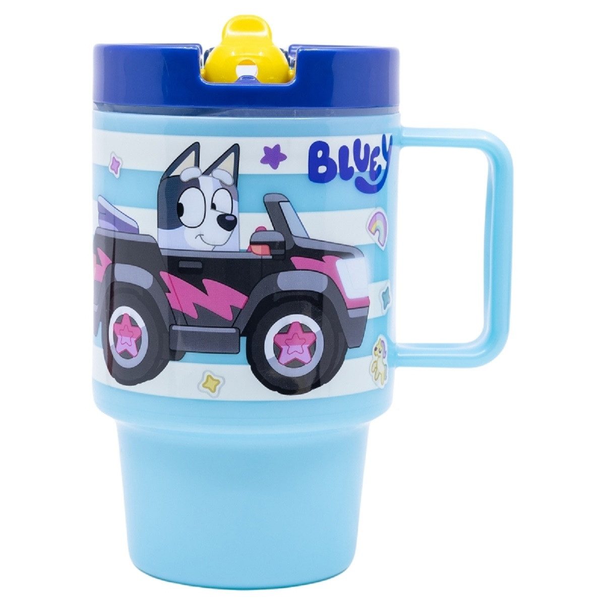 Storline Trinkflasche Bluey Becher Kunststoffbecher 530 ml mit Schraubdeckel – Bild 3 von 4
