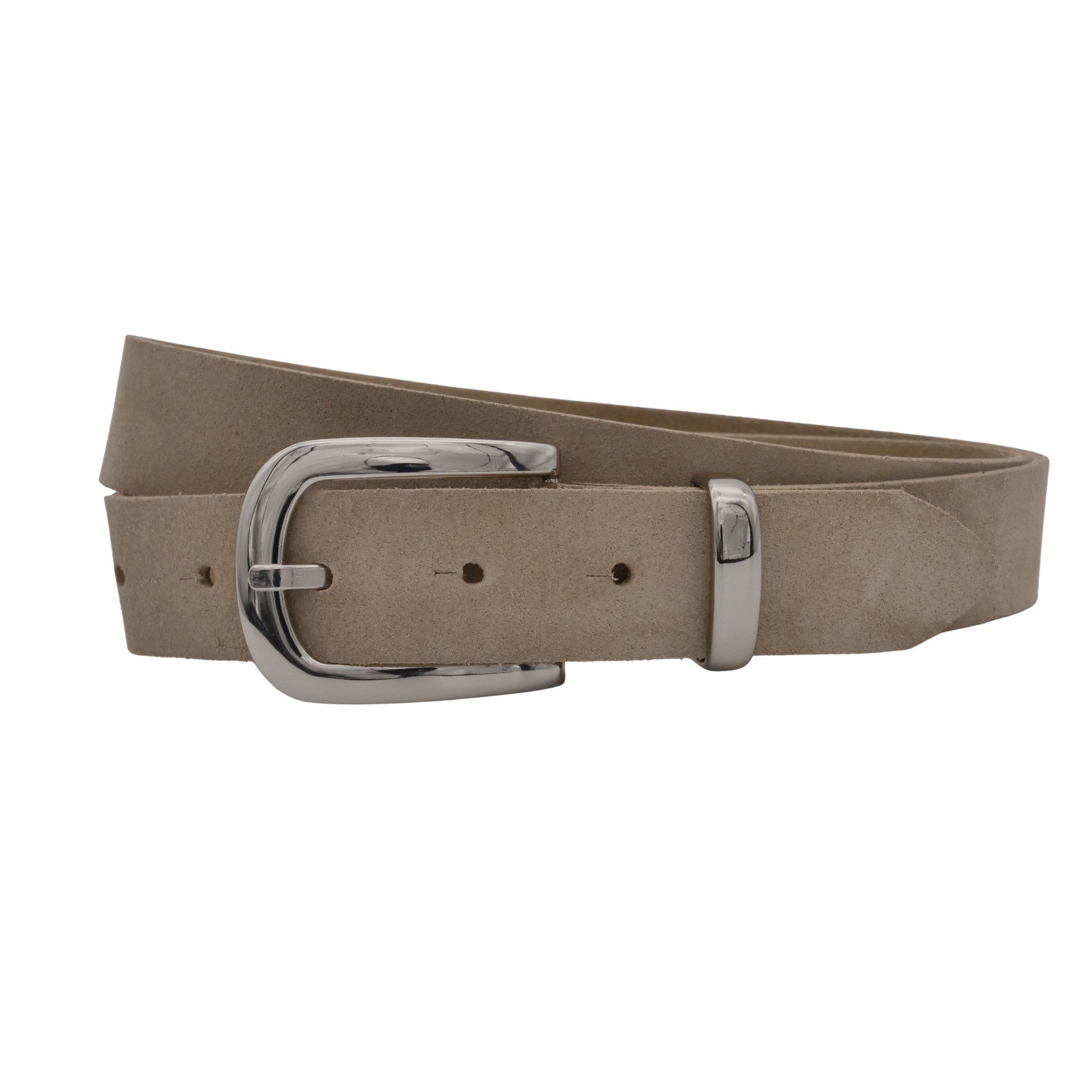 Ledergürtel AnnaMatoni Damen Ledergürtel in hochwertigem Velour Leder 3cm