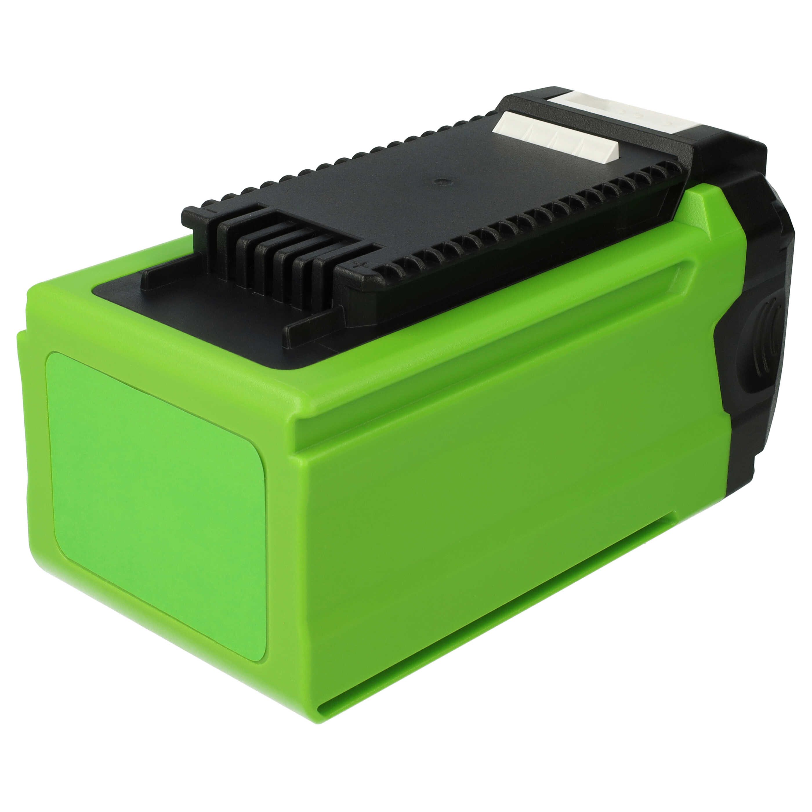 vhbw Akku passend für Greenworks 2605302, 40V 17, 40V 16, 40V 15, 40V 14, Akku Akku Li-Ion 3000 mAh (40 V, 1 St), Leistungsfähiger Austausch-Akku für Rasenmäher Akku-Gartengerät