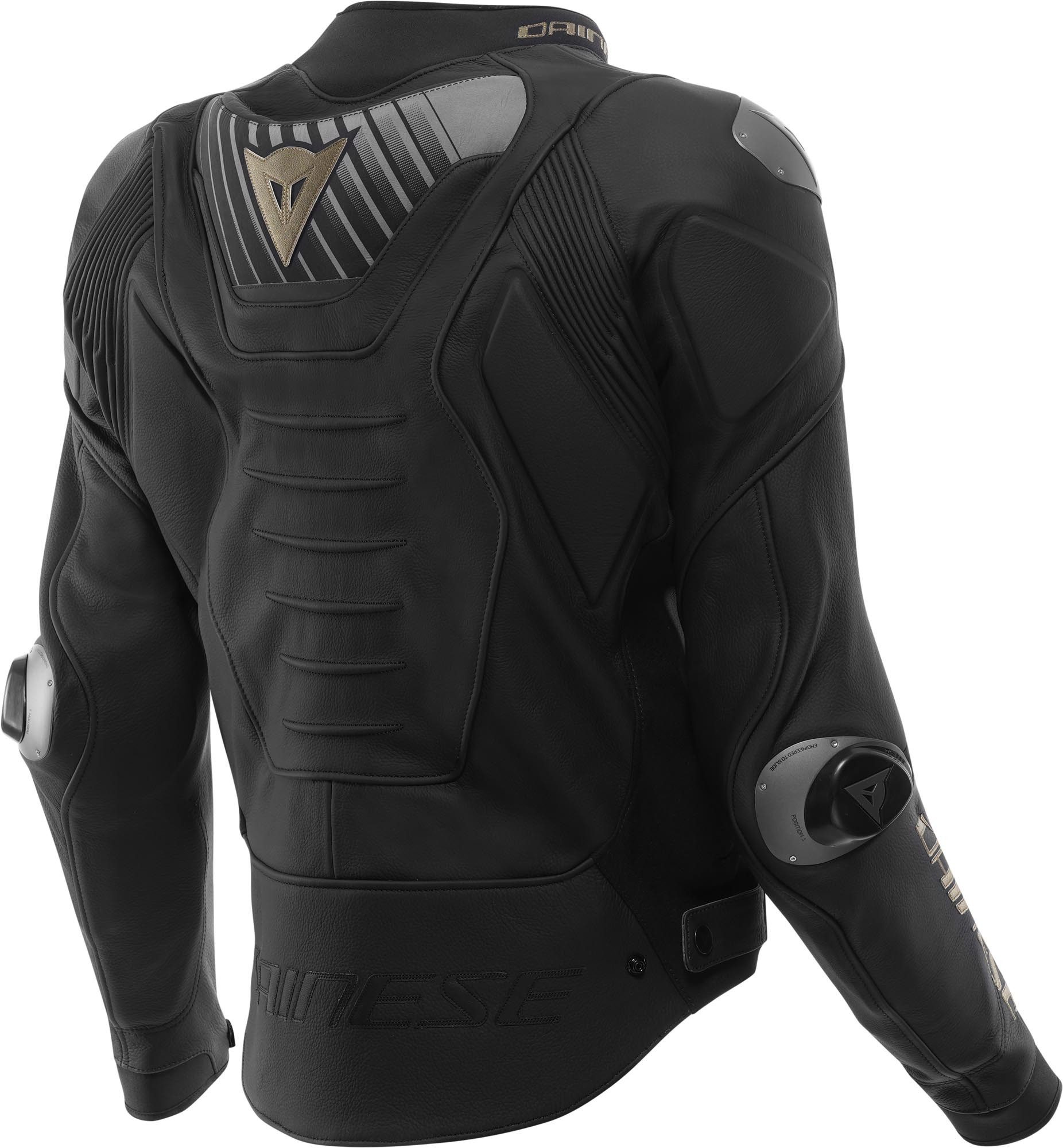 Dainese Motorradjacke Super Speed 5 Motorrad Lederjacke Wasserdicht protektoren reflektierende wasserdichte
