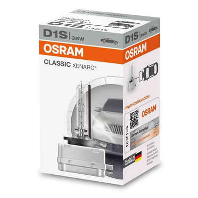 Osram Spezialleuchtmittel OSRAM XENARC CLASSIC D1S PK32d-2 12 V 35 W (1er Faltschachtel)