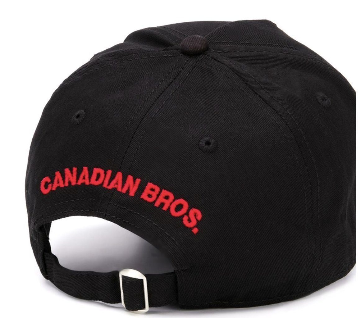 Dsquared2 Baseball Cap Basebalkappe Iconic Logo Canadian Bro. Baseballcap Cap Kappe Moderne trifft auf ikonischen Stil