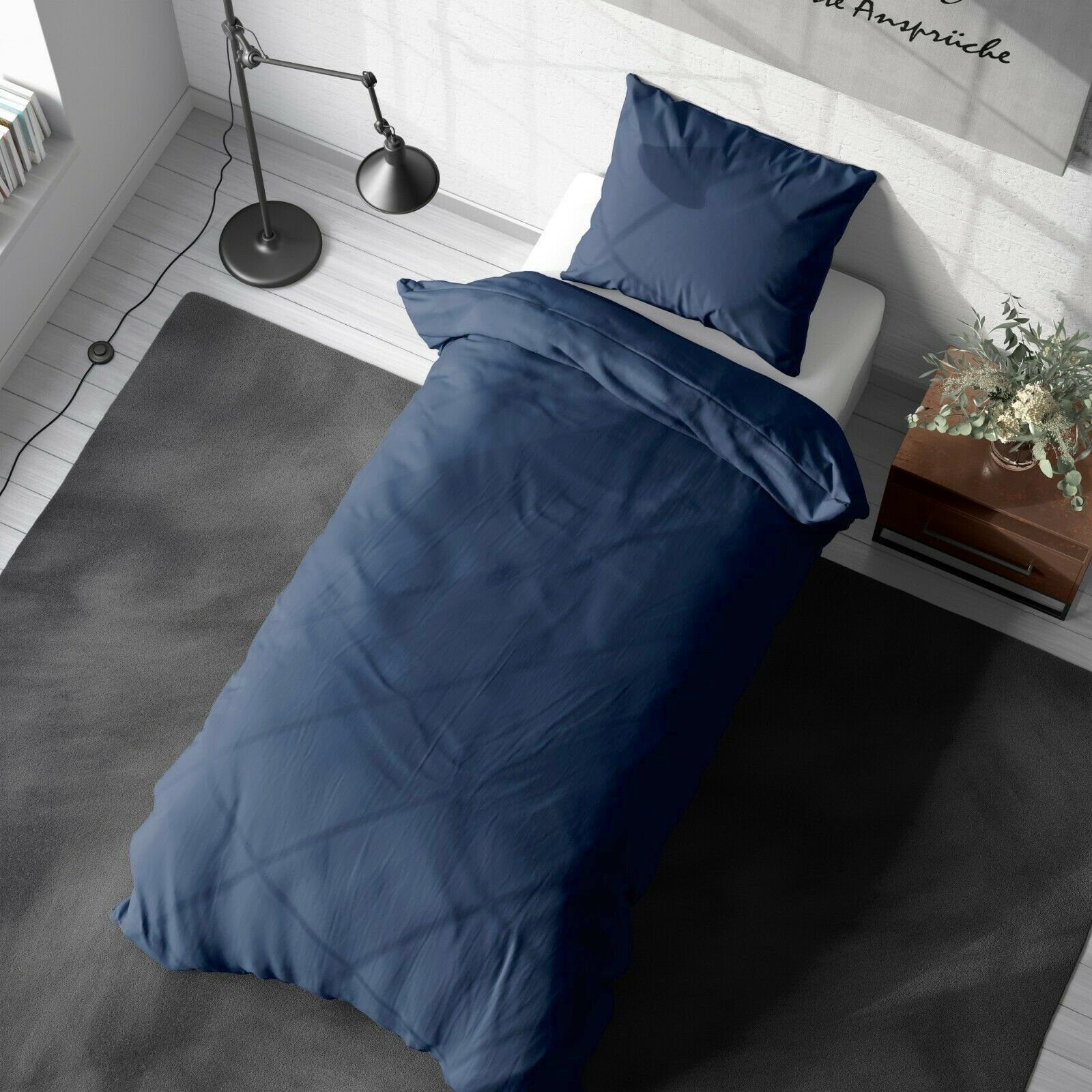 TRENDBUY24 Bettwäsche Renforce Baumwolle Bettwäsche Uni günstig online kaufen