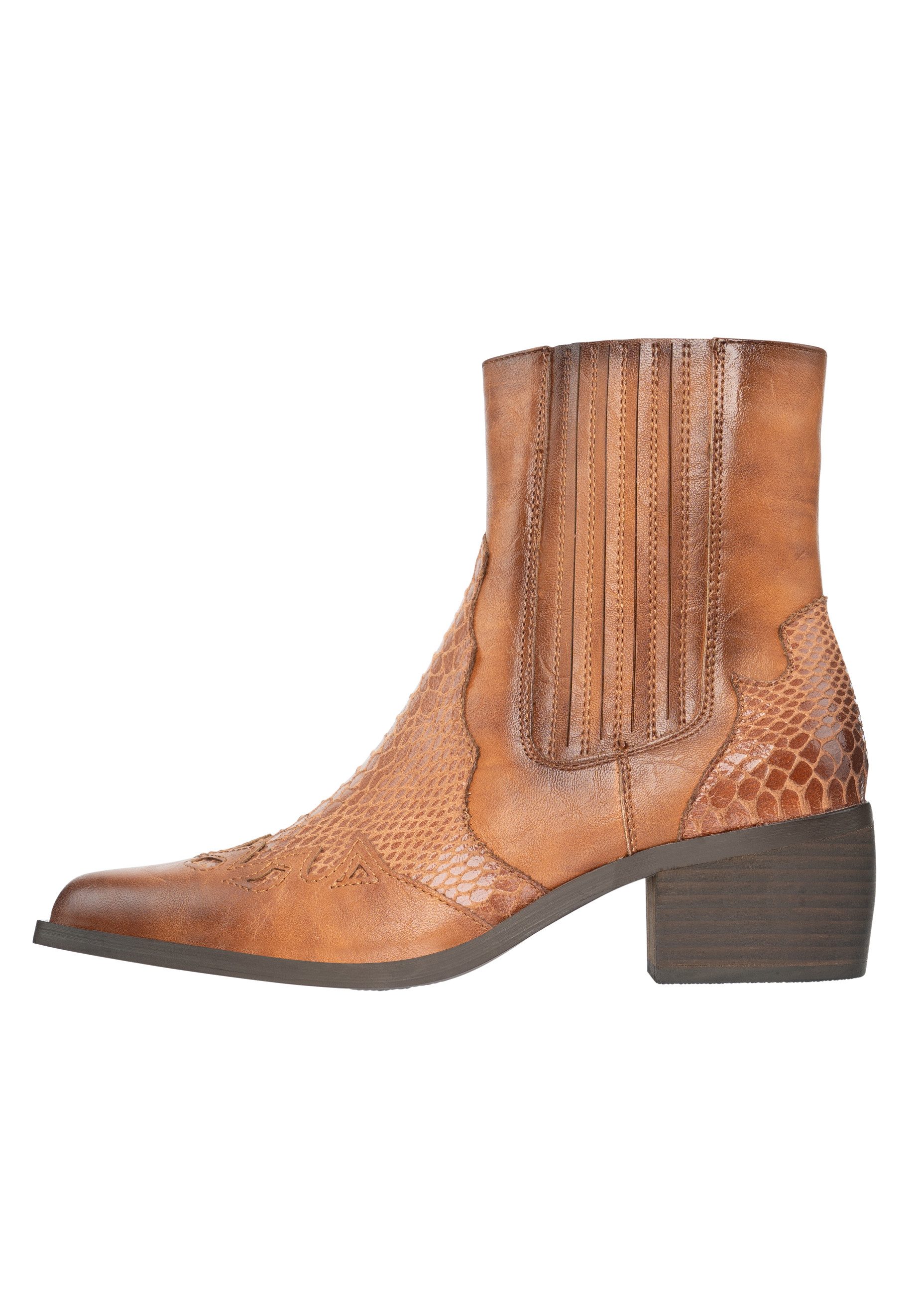 Salinyang Stiefeletten Cowboy Stiefelette
