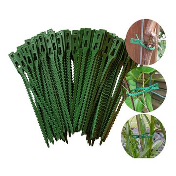 12er Pack Pflanzenbinder (1200 teilig), 13 cm lang Pflanzschnur (Set, 1-tlg., Pflanzenbinder), Pflanzenhalter Verbinder Pflanzen Halter Pflanzstab