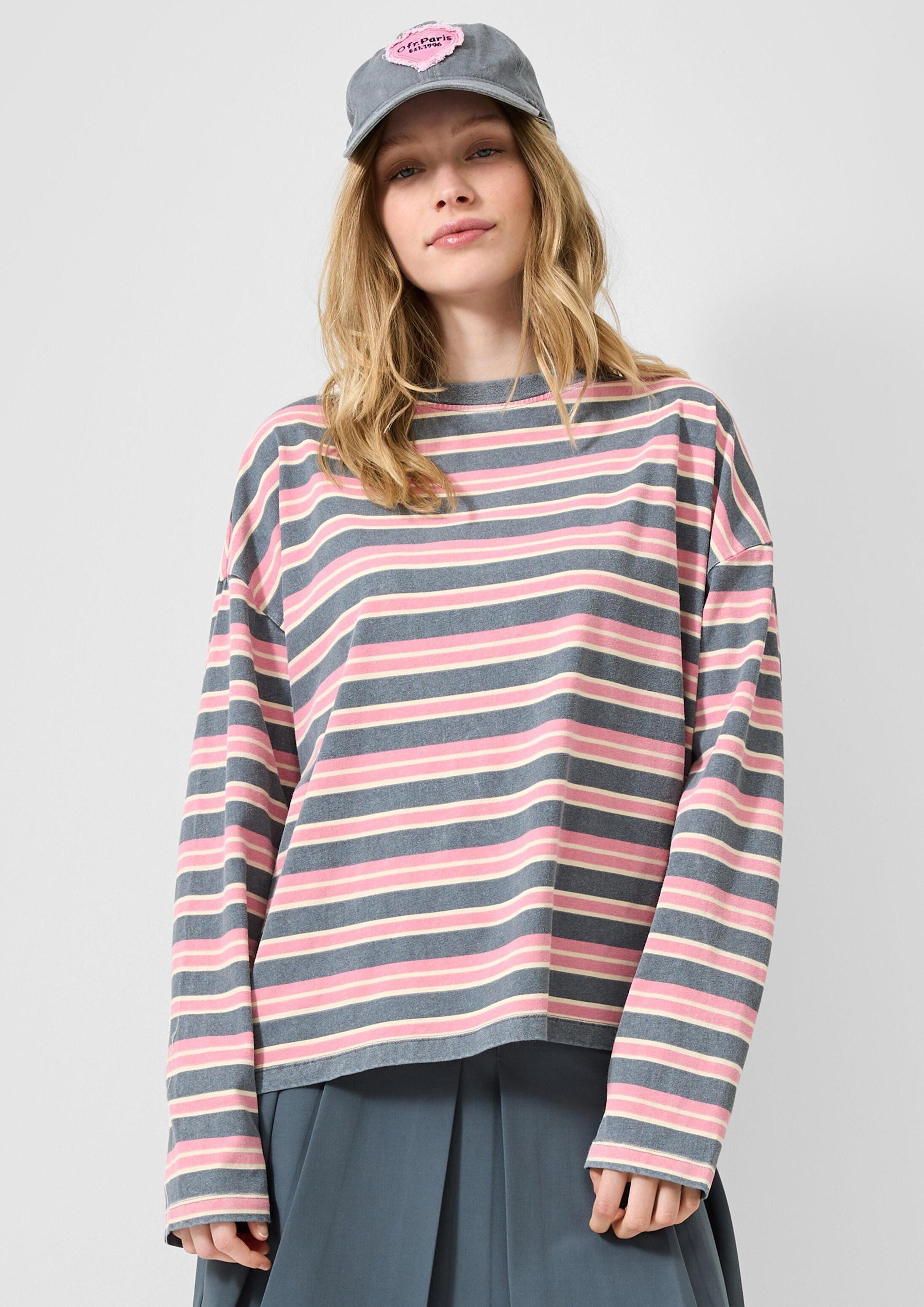QS Langarmshirt T-Shirt T-Shirt
