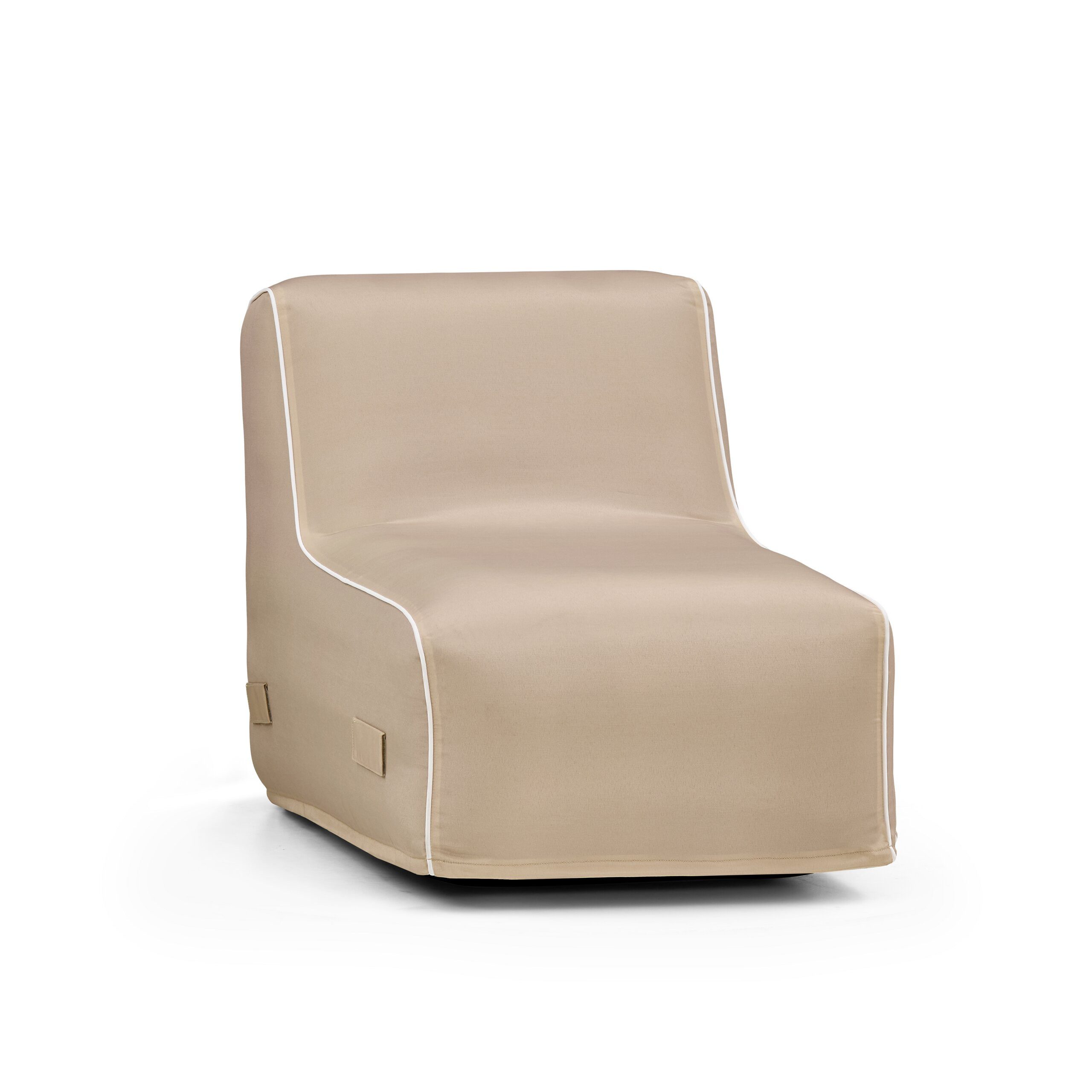 hjh LIVING Sitzsack Luftsofa Sitzolo Air Stoff, Luftsofa Outdoor Sitzsack inkl. Fußpumpe, Wasser- & UV-beständig