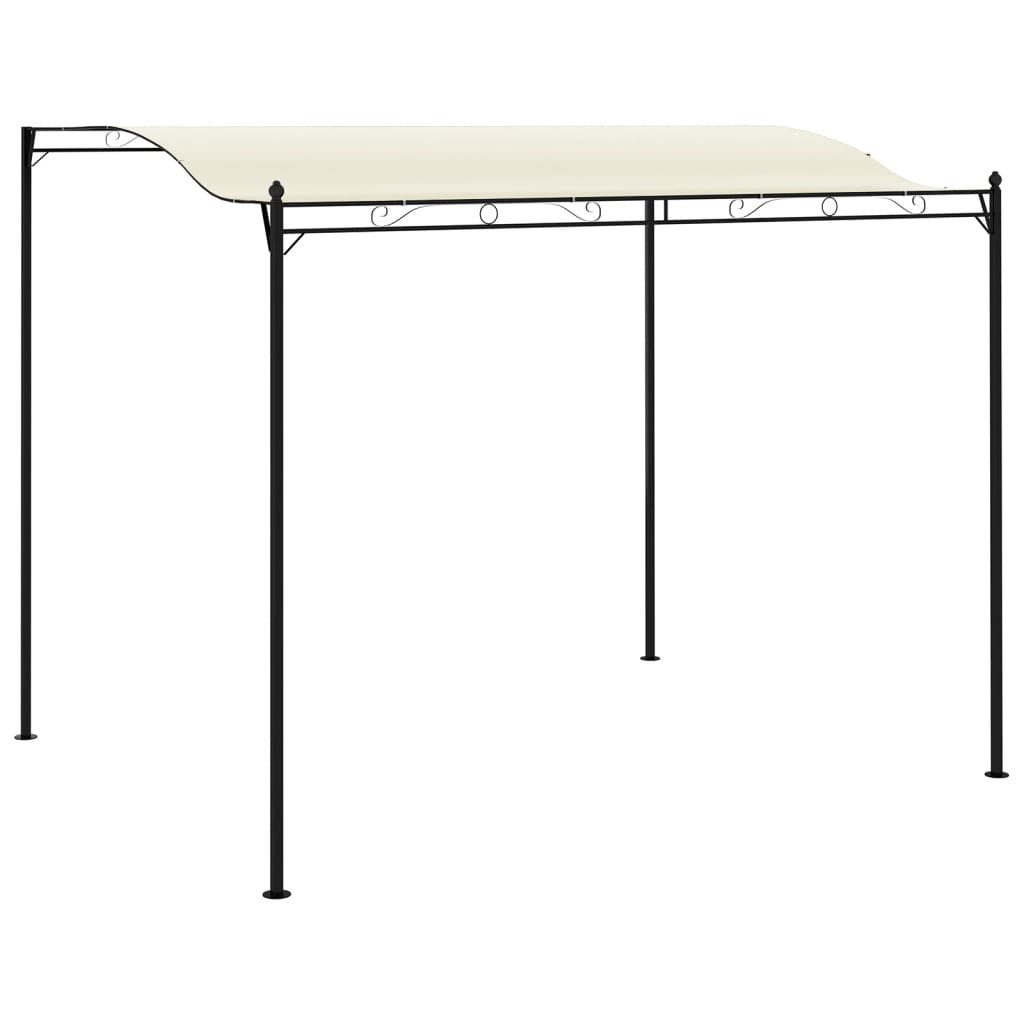 vidaXL Partyzelt Pavillon Stoff Cremeweiß günstig online kaufen