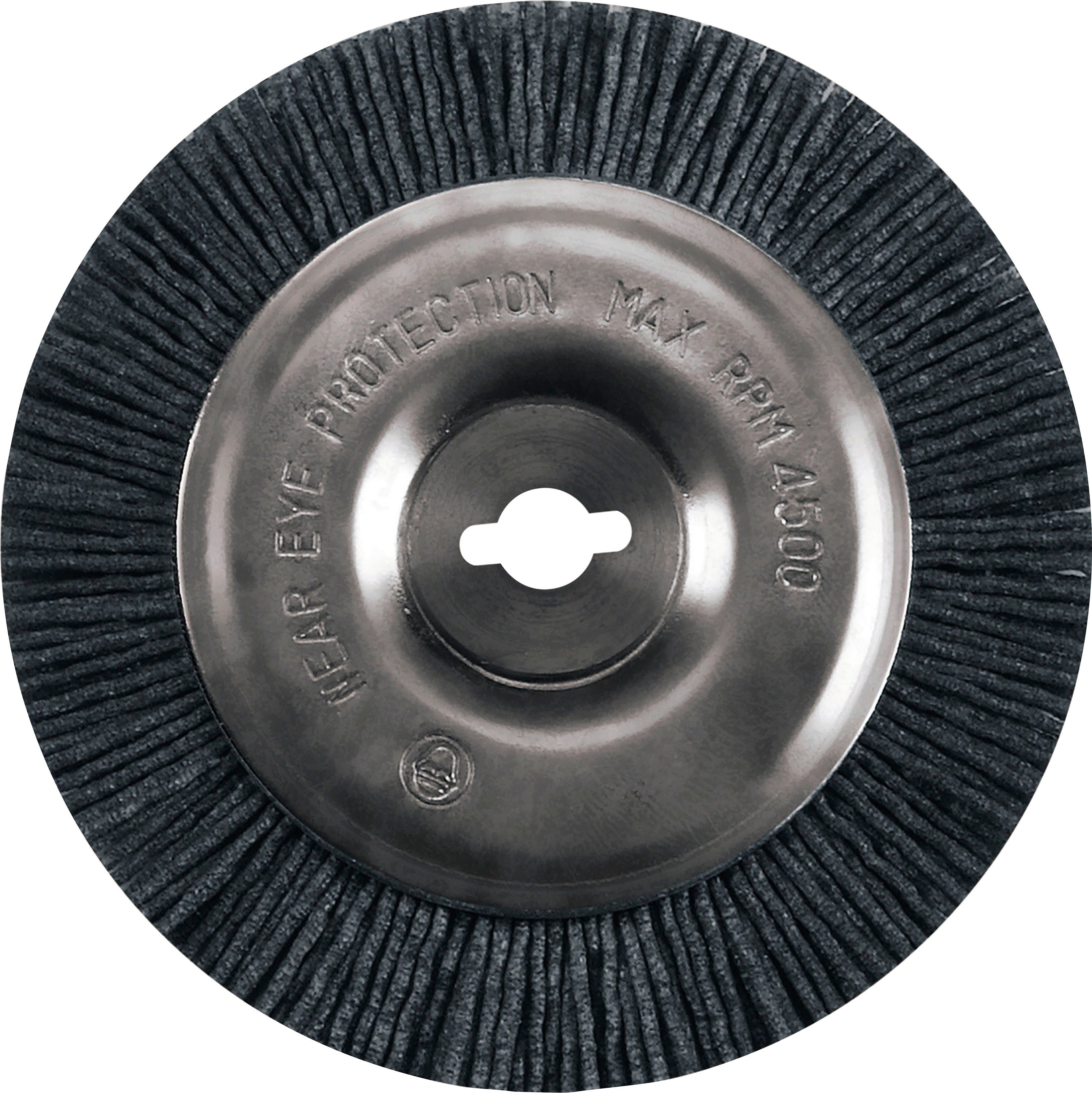 Einhell Fugenbürste für Fugenreiniger BG-EG 1410, GC-EG 1410, GC-CC 18 Li, 1 Stahlbürste, 1 Nylonbürste