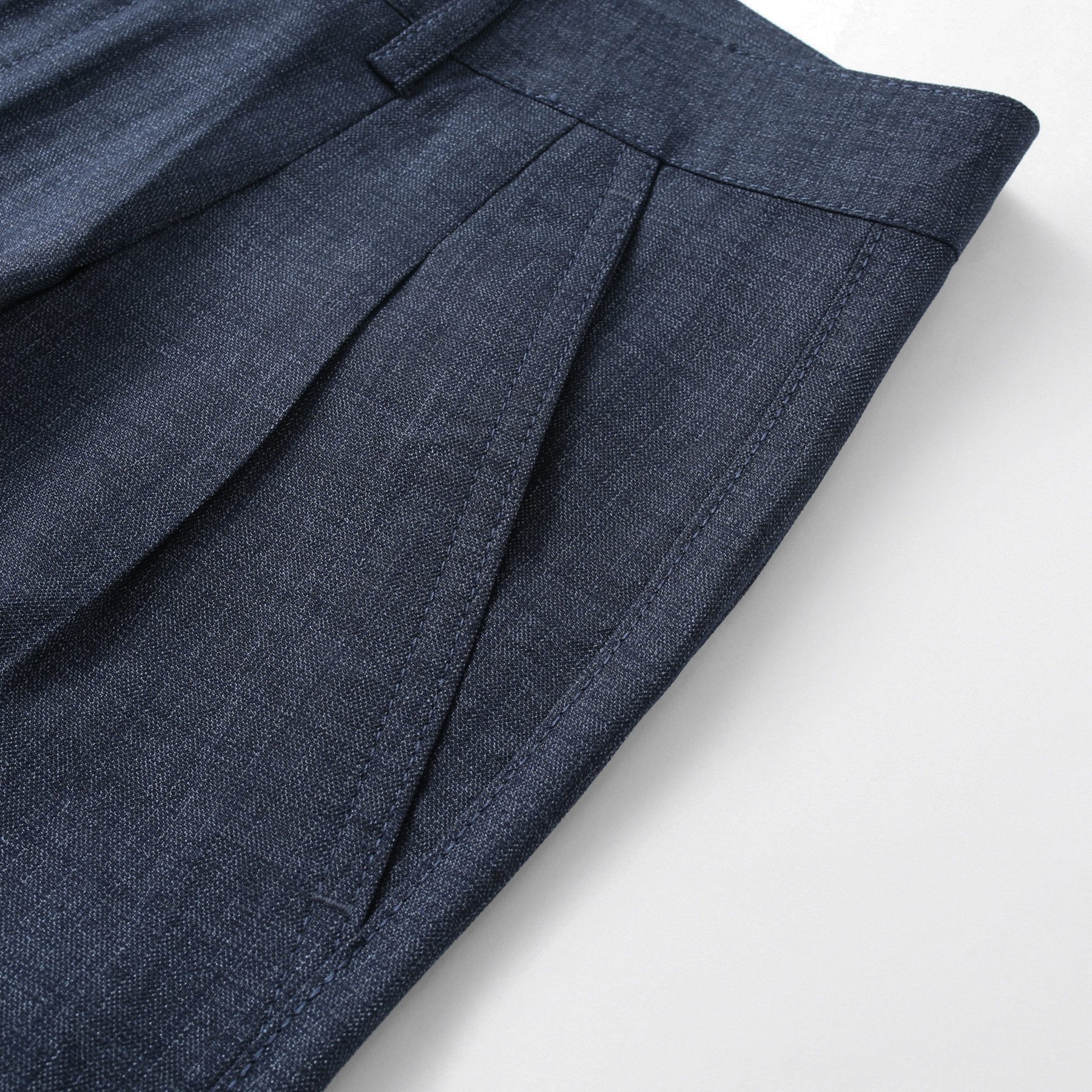 Allthemen Anzughose Regular Fit Baukastenhose mit geradem Beinform bügelfrei Businesshose – Bild 5 von 5