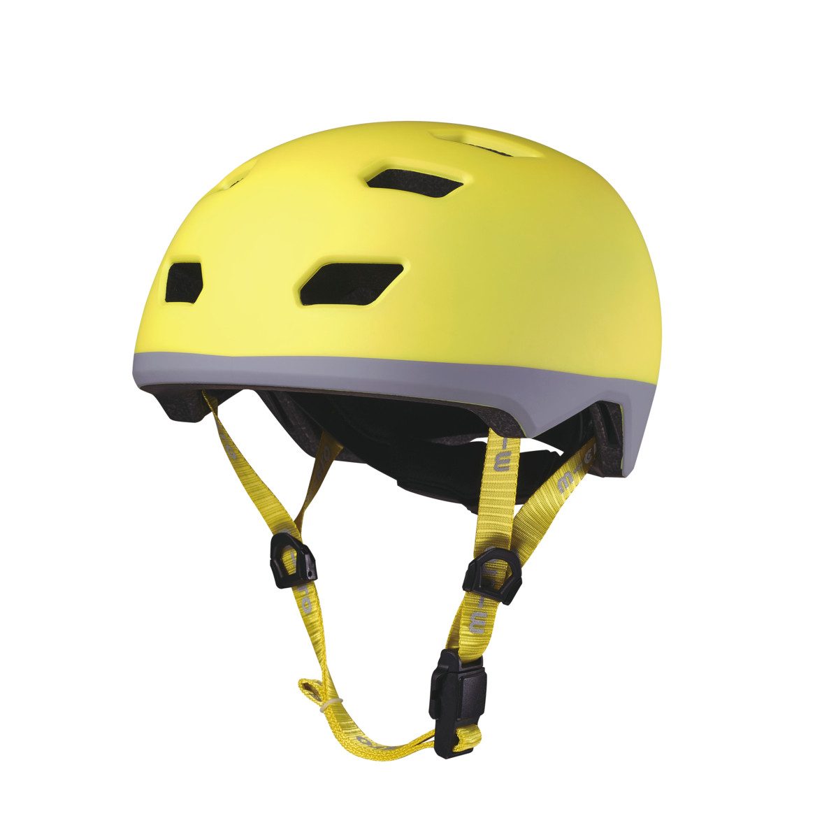 Micro Kinderfahrradhelm micro Helm neon yellow