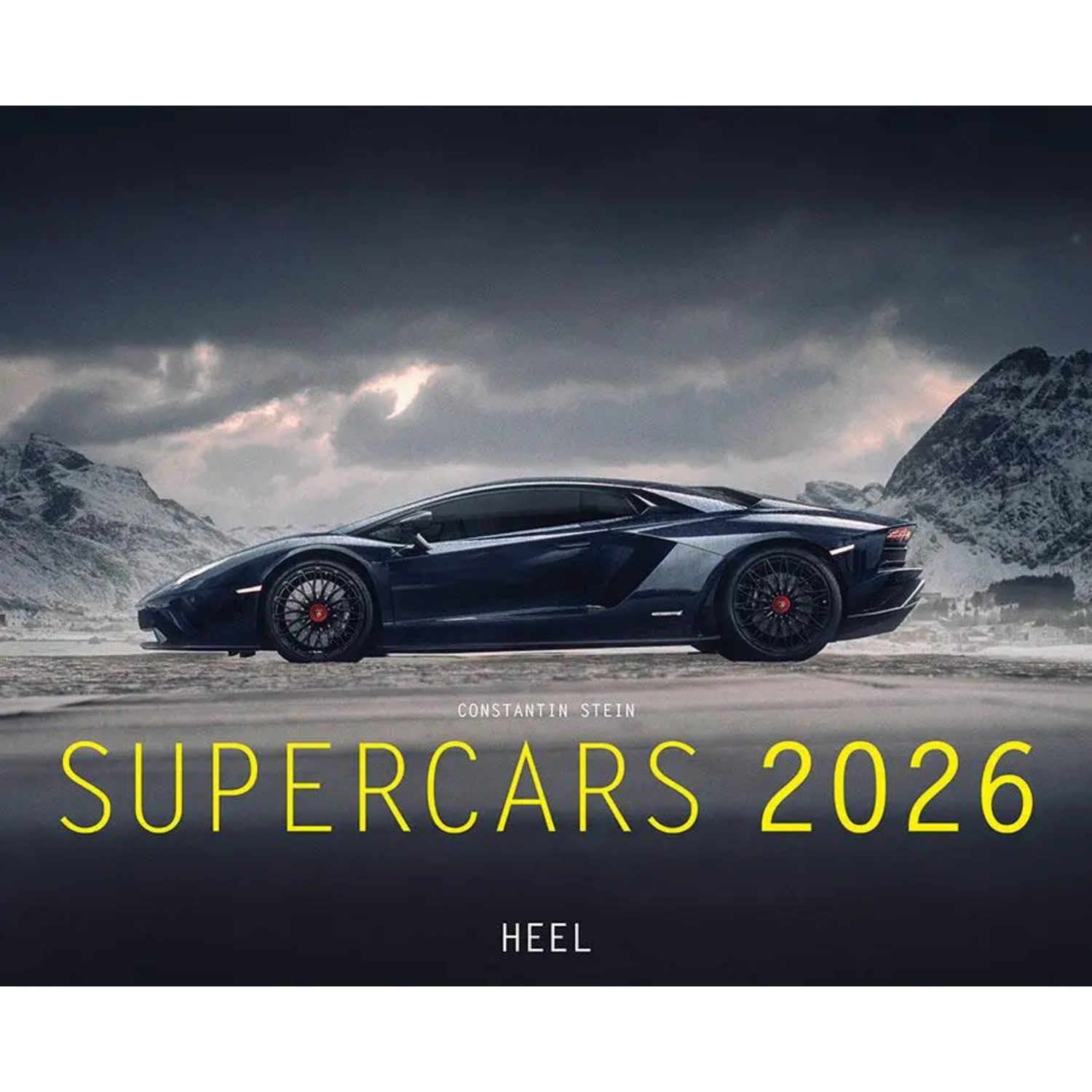 HEEL Verlag Wandkalender Supercars Kalender 2026
