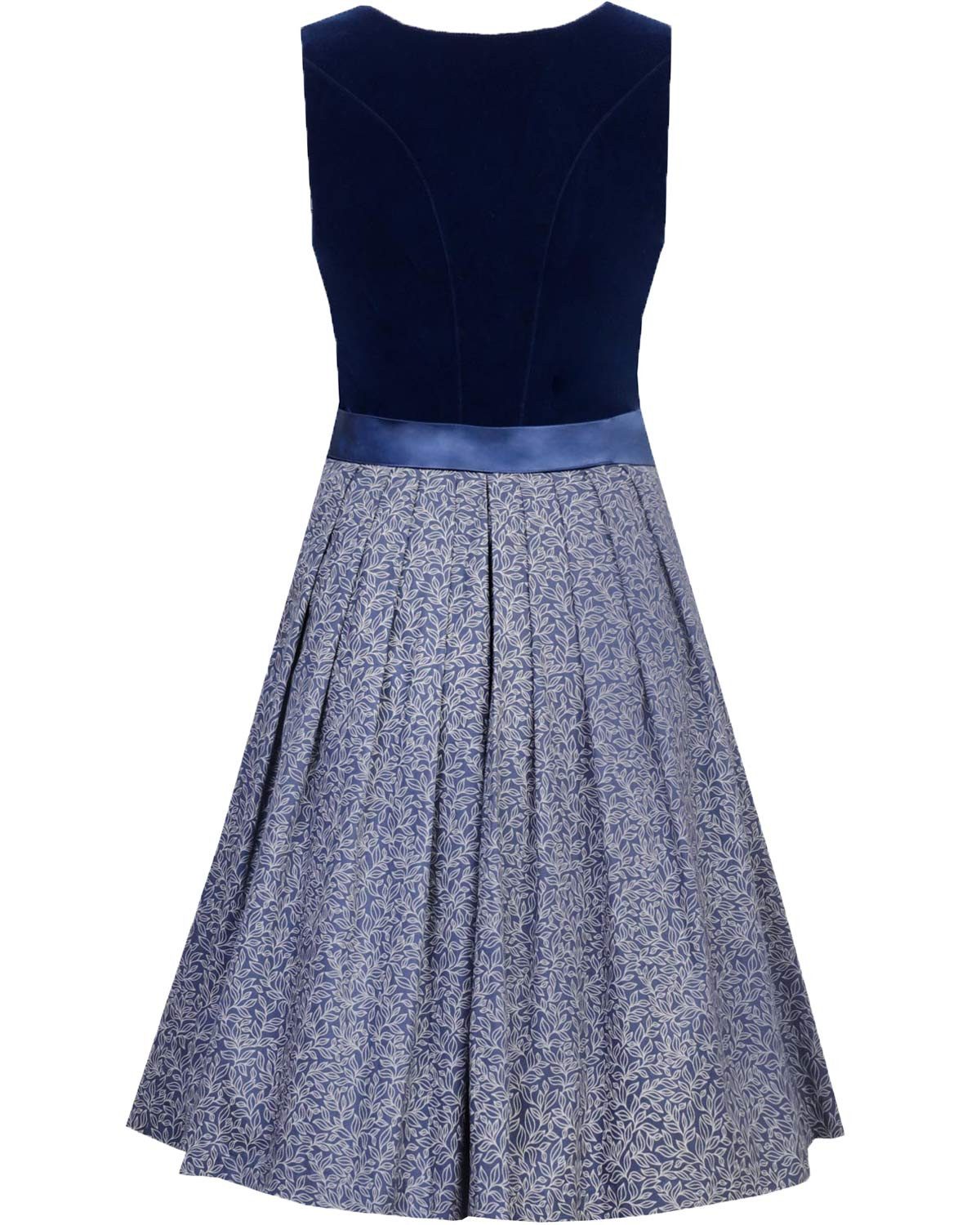 MarJo Dirndl 'Elisabeth' Samt 697758, Azurblau günstig online kaufen