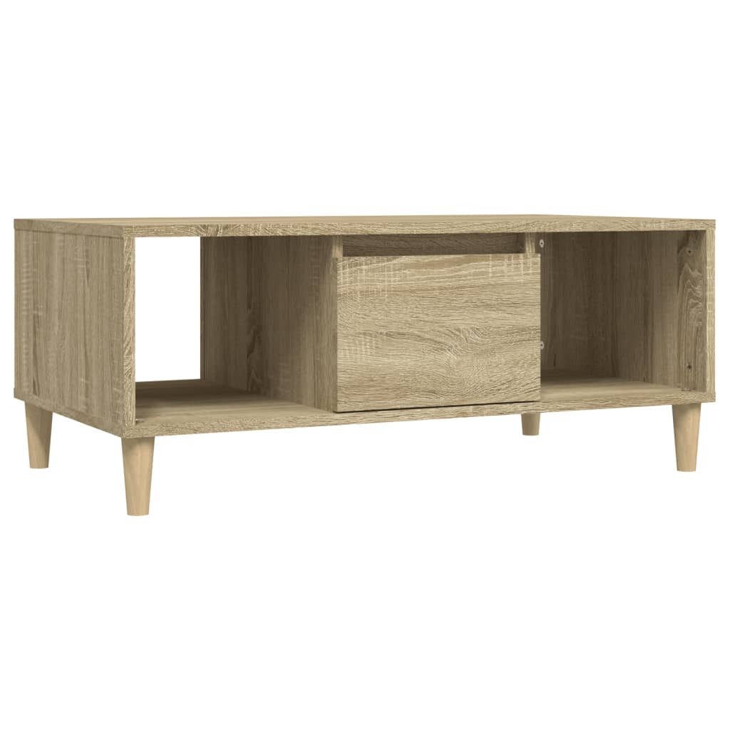 vidaXL Couchtisch Couchtisch Sonoma-Eiche 90x50x36,5 cm günstig online kaufen