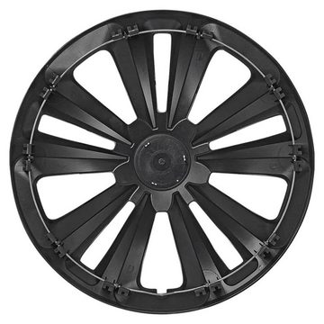 ProPlus Stützrad Radzierblenden Terra 4 Stk. Silbern und Schwarz 15" (4 St)