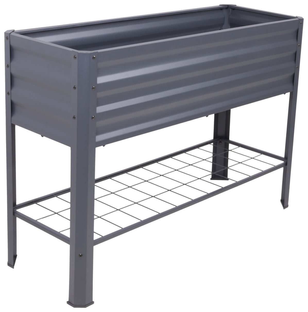 Hochbeet Hochbeet LILLIA aus Metall in Anthrazit von GardenPleasure