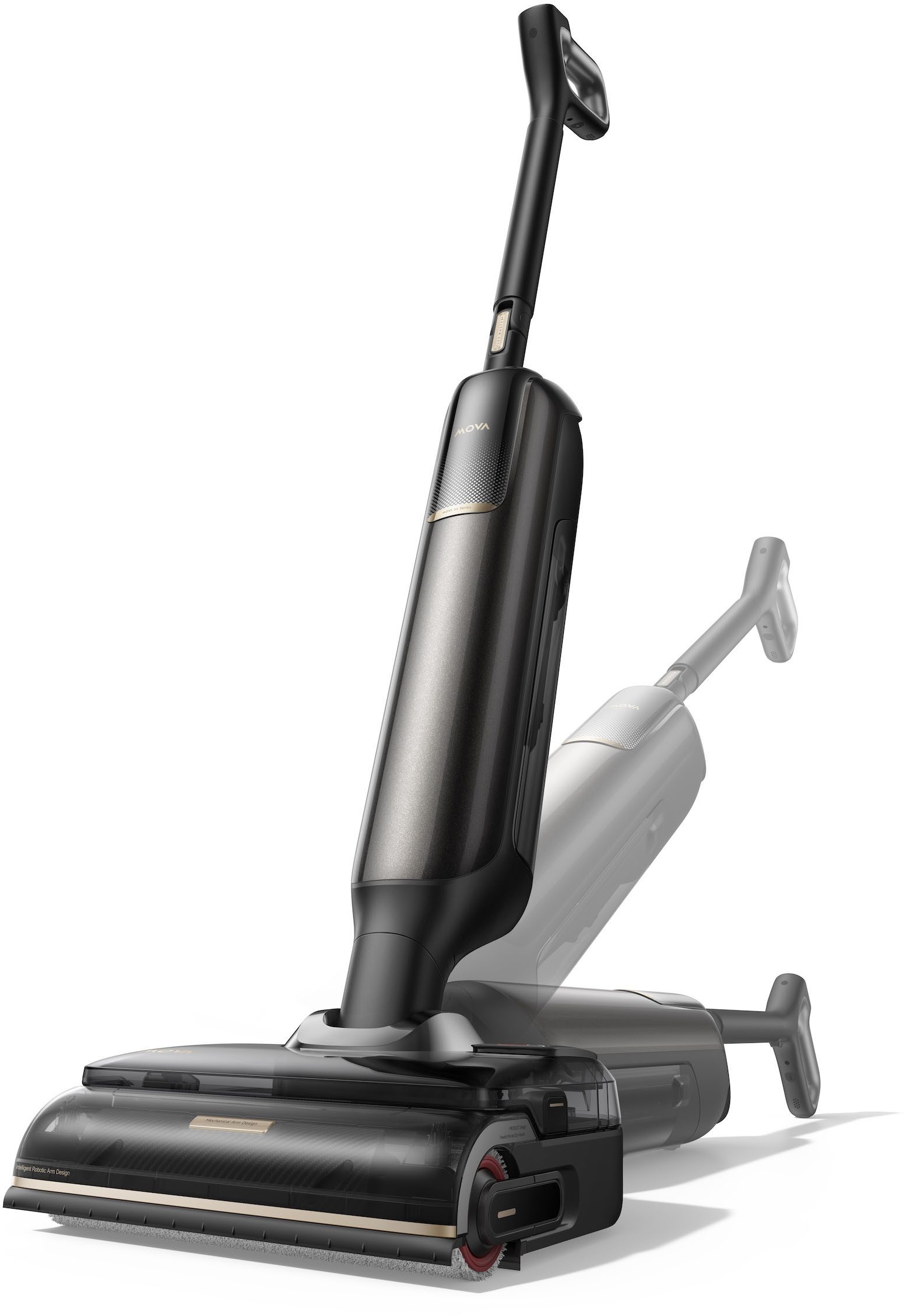 Mova Nass-Trocken-Sauger M50 Ultra, KI-Reinigung, 450 W, Klappbares 180°-Design, selbstreinigende Bürste, 22.000Pa Saugkraft