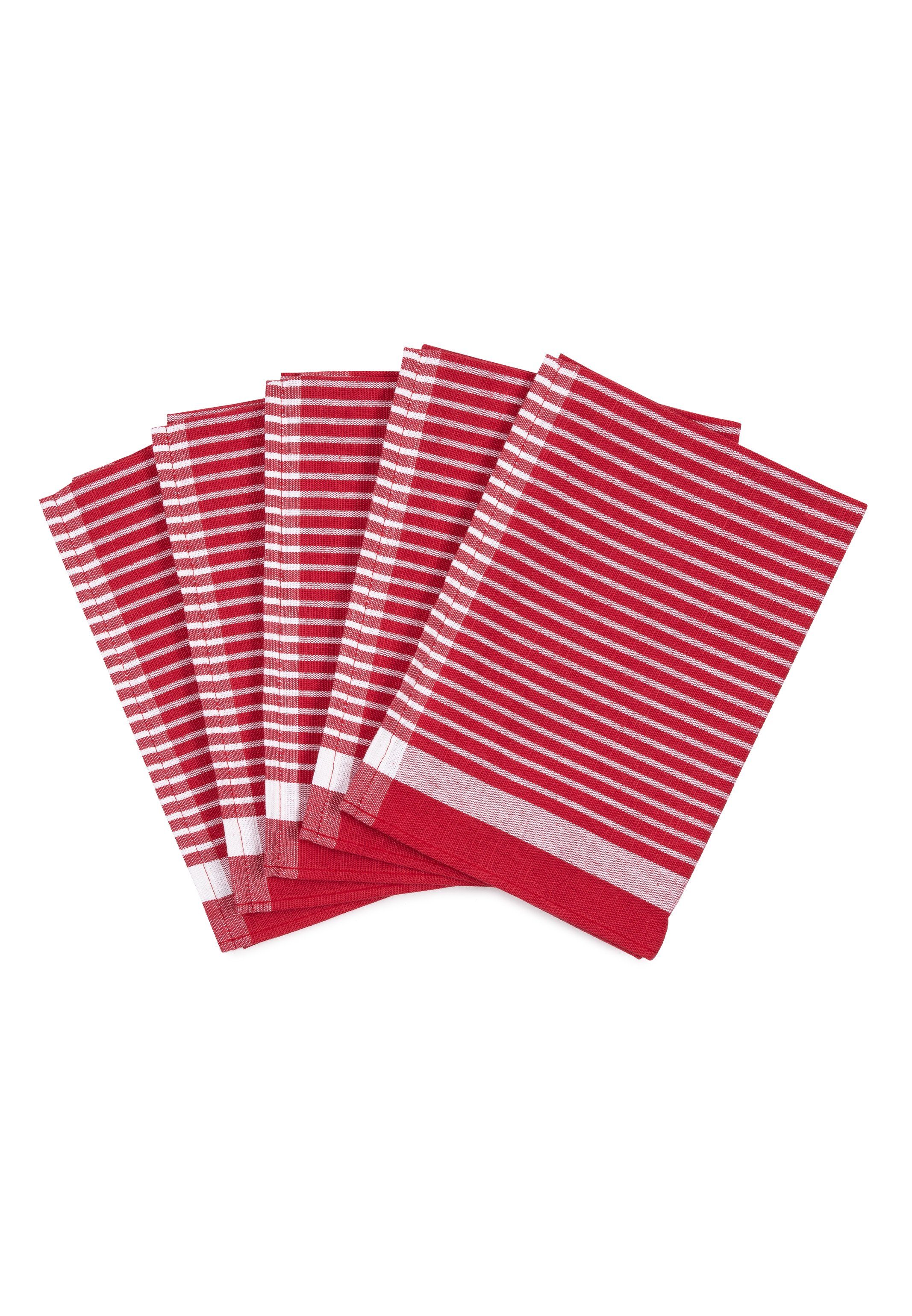 ROSS Geschirrtuch Exclusiv, (Spar-Set, 5-tlg., 5 günstig online kaufen