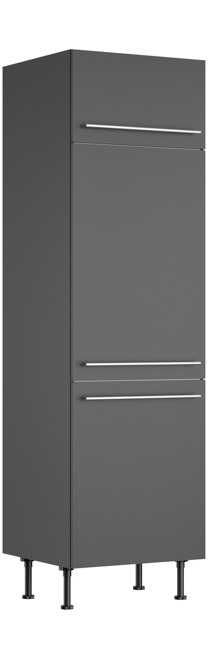 KOCHSTATION Kühlumbauschrank KS-Bern2 Breite 60 cm, Höhe 211,8 cm, 1 Klappe, 2 Türen, 1 Einlegeboden