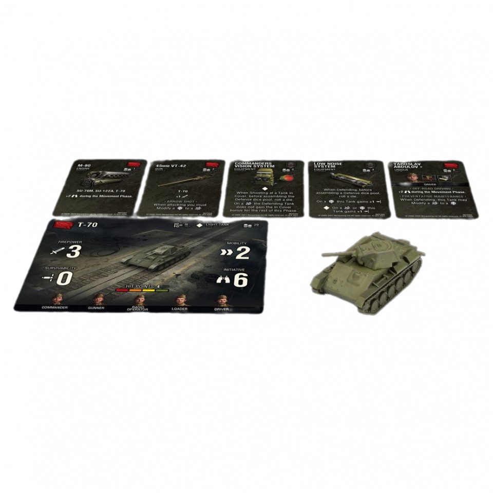Galeforce Nine Spiel, World of Tanks - Wave 6 - Soviet (T-70)