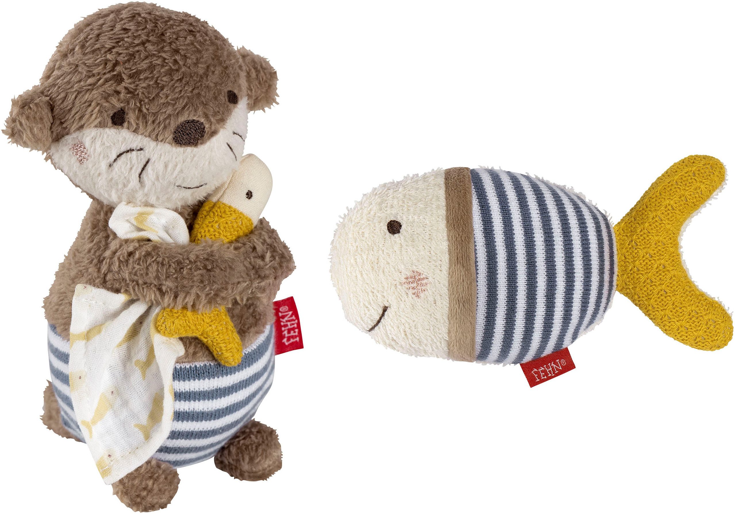 Fehn Badespielzeug Otter Theo, Badeset Otter (2-tlg), Set günstig online kaufen