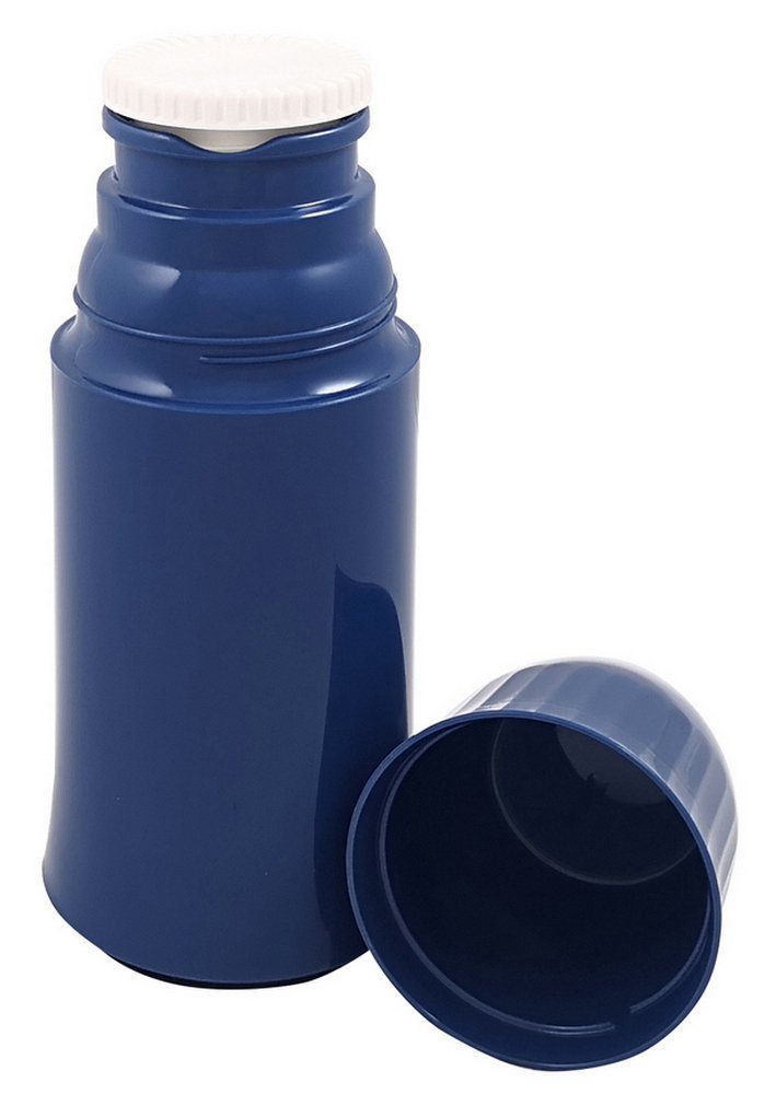Rocket, taubenblau aus Kunststoff Isolierflasche Helios